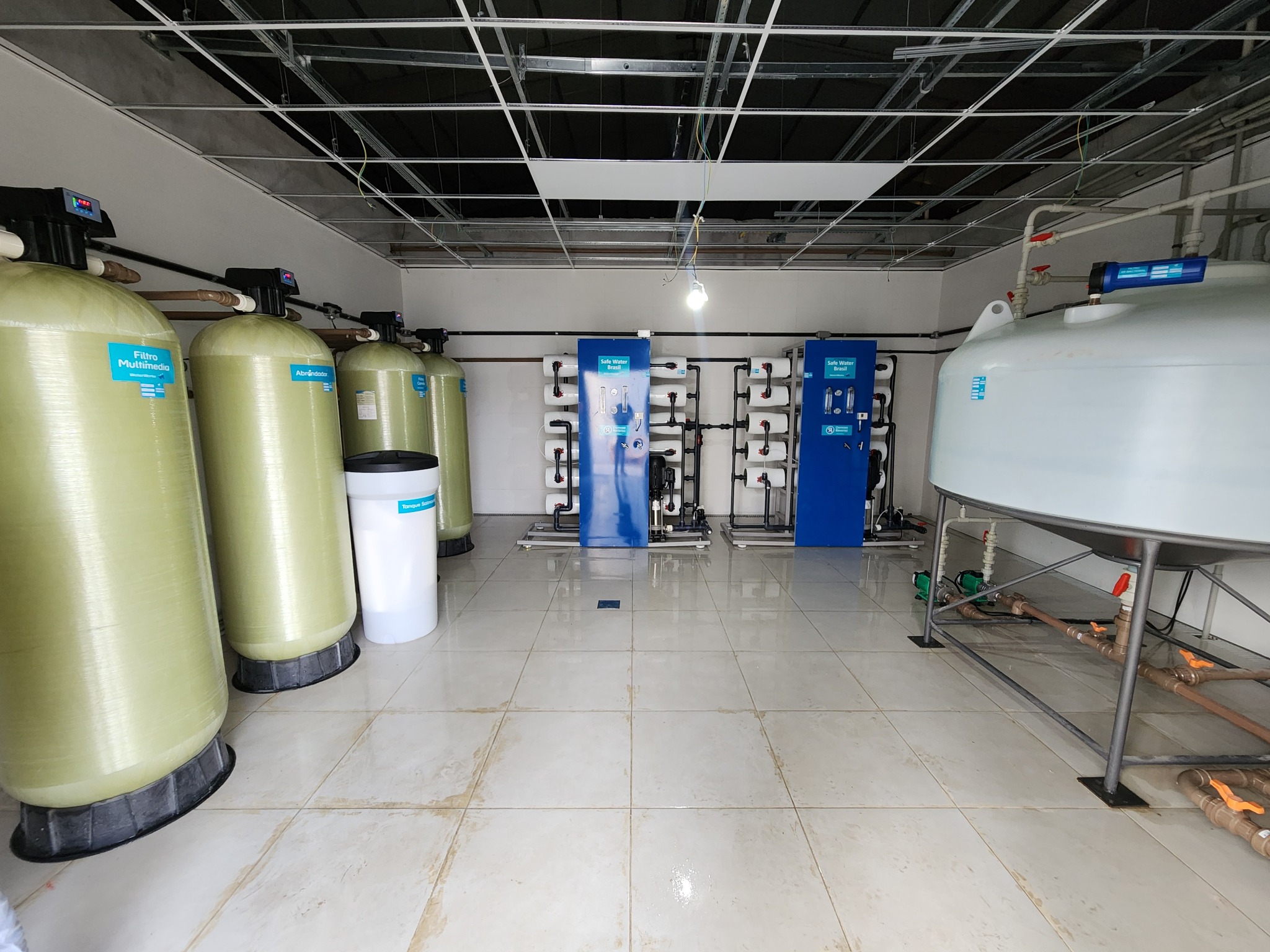 Sistema instalado em Clínica